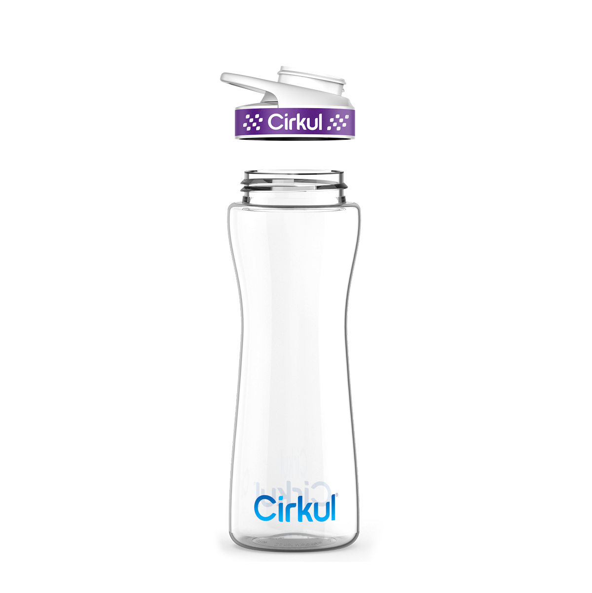 22oz. Plastic Bottle & Comfort Grip Lid P4