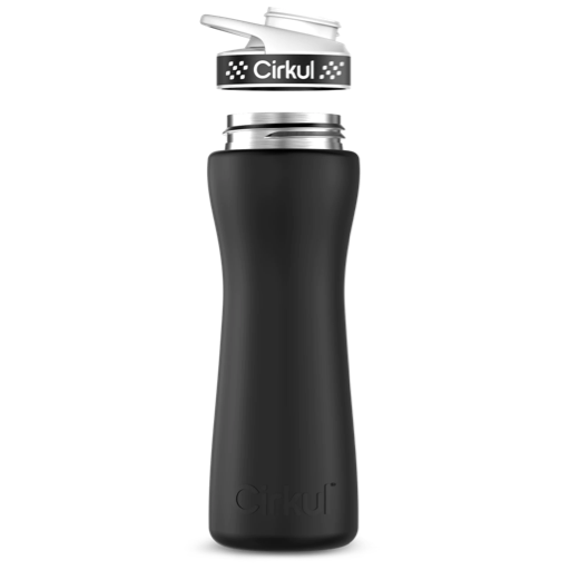 22oz. Stainless Steel Bottle & Comfort Grip Lid J0