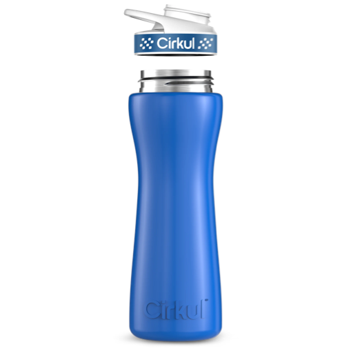 22oz. Stainless Steel Bottle & Comfort Grip Lid A6