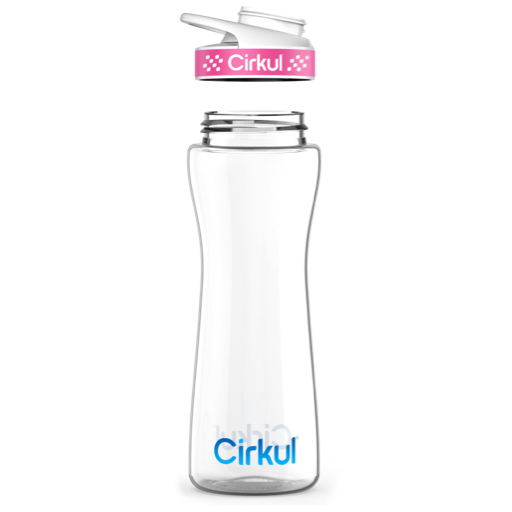 22oz. Plastic Bottle & Comfort Grip Lid P4