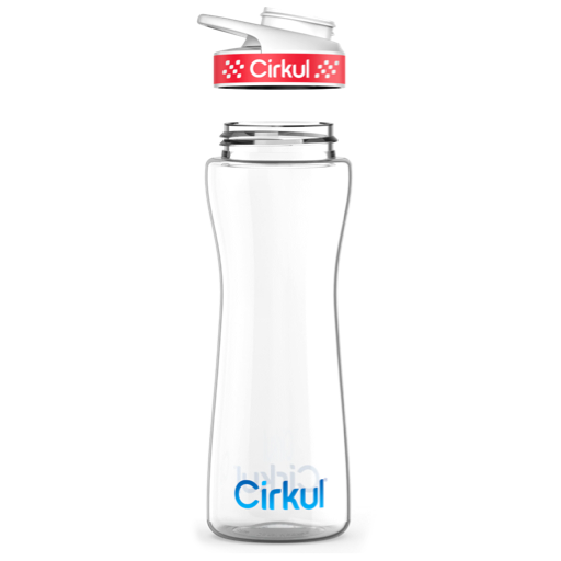 22oz. Plastic Bottle & Comfort Grip Lid P4