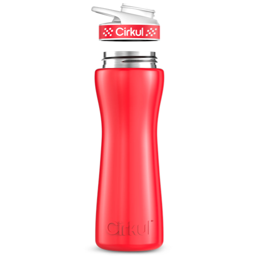 22oz. Stainless Steel Bottle & Comfort Grip Lid J0